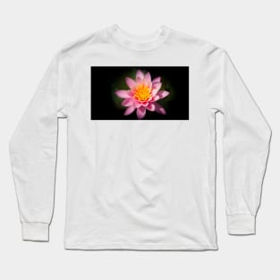 Pink lotus flower Long Sleeve T-Shirt